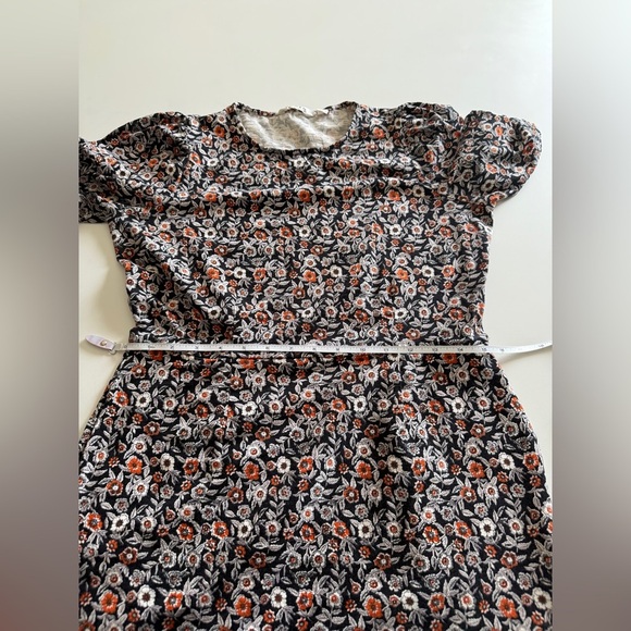 BODEN-Zoe Crew Neck Jersey Dress-Pockets-Floral-Fall-Office-Casual-Cotton-10L - Picture 15 of 16